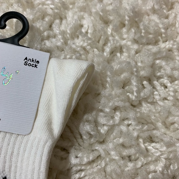 Leave Me Alone Black Ankle Socks - Picture 8 of 8